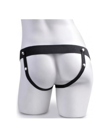 elastic strap-on with 7 hollow dildo 10 functions remote control usb