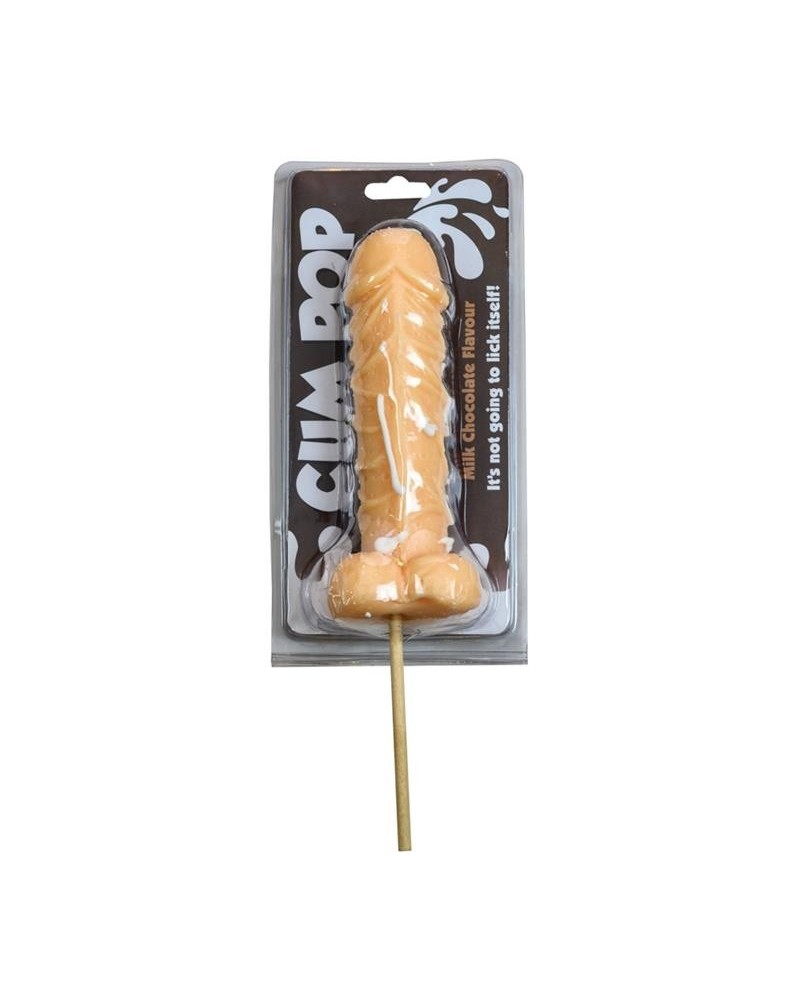 milk chocolate flavoured cum pop