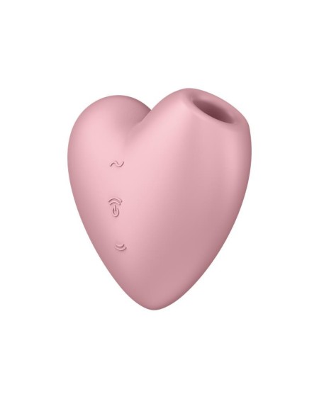 cutie heart clitoris sucker and vibe rose