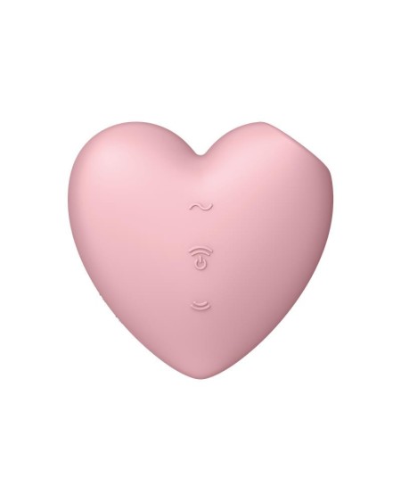 cutie heart clitoris sucker and vibe rose