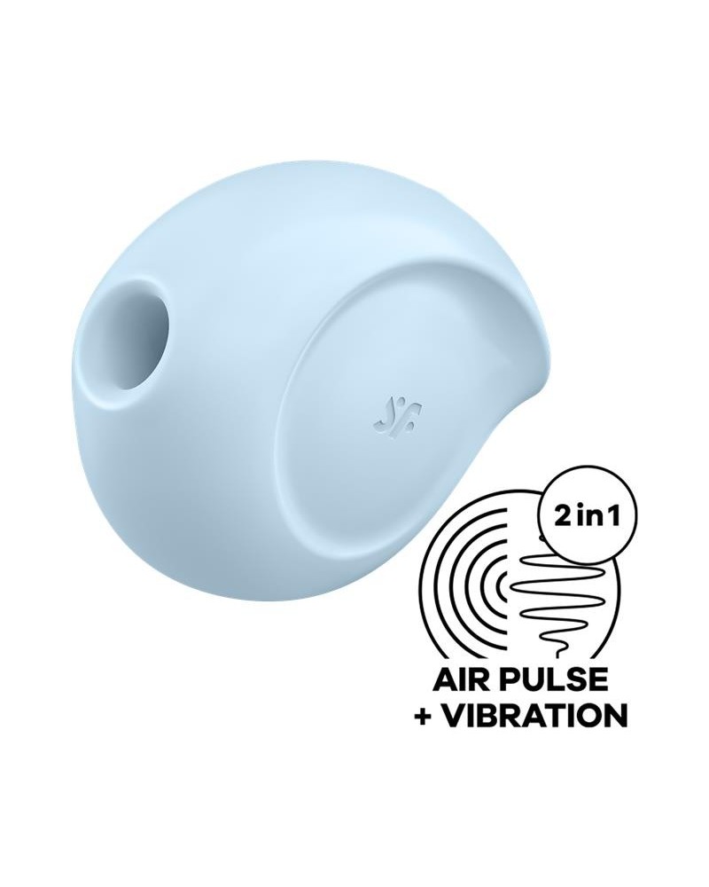 sugar rush clitoris sucker and vibe blue