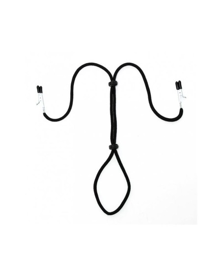nipples clamps with penis cord