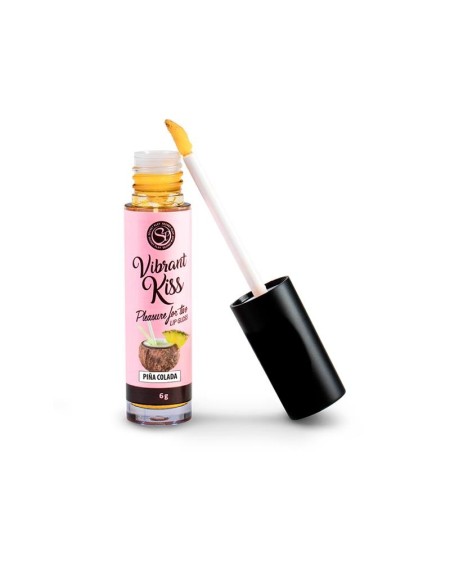 lip gloss vibrant kiss pia colada flavor