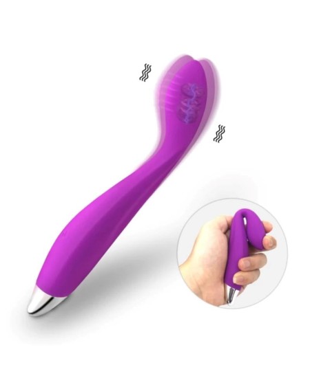 no. ten g-spot hyper-flexible vibe magnetic usb silicone