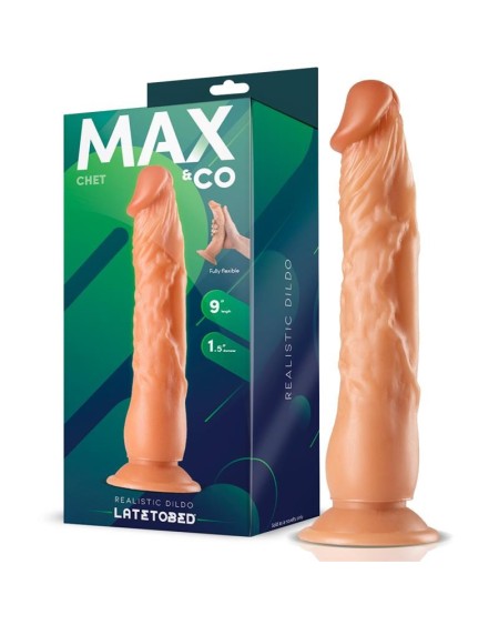 chet réaliste dildo chair 9 - 23 cm