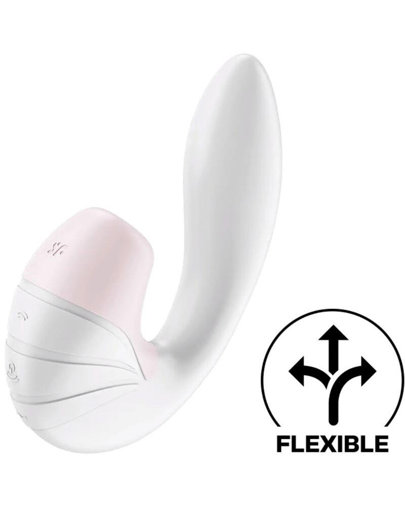 supernova clitoris sucker and vibe super flexible usb white