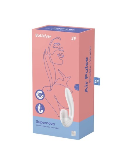 supernova clitoris sucker and vibe super flexible usb white