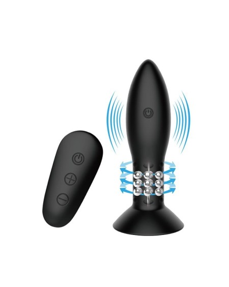 butt plug with vibration and rotation