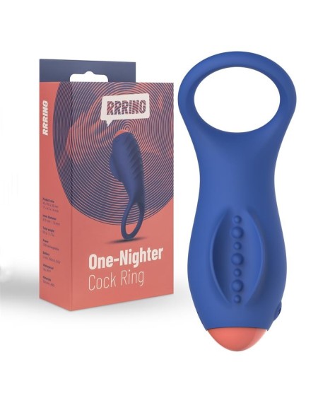 rring one nighter penis ring with vibration usb silicone