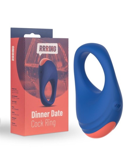 rring dinner date penis ring with vibration usb silicone
