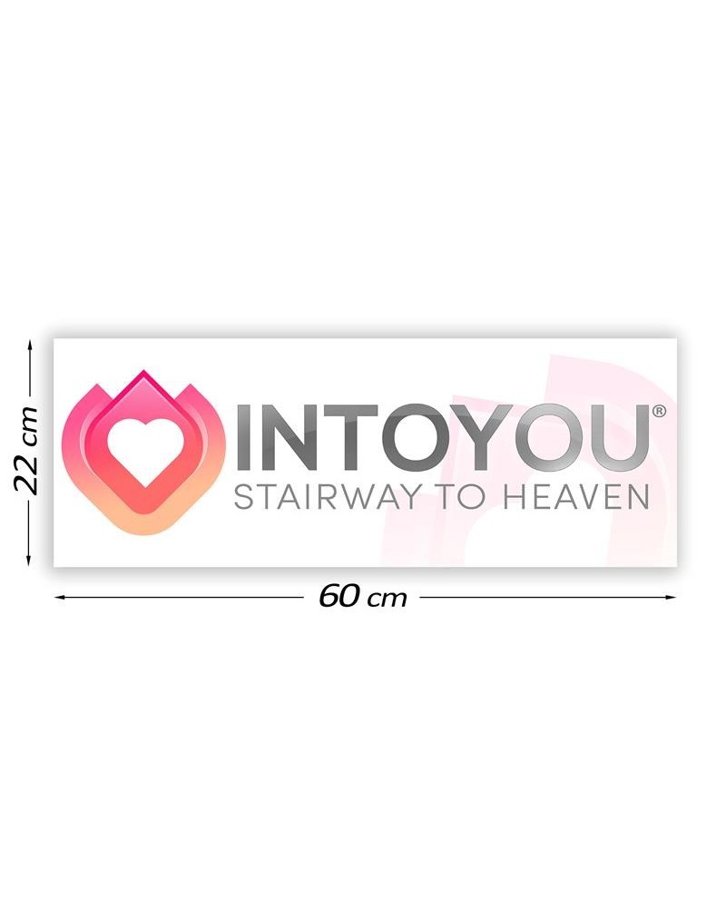 promotional sign intoyou 60 cm x 22 cm