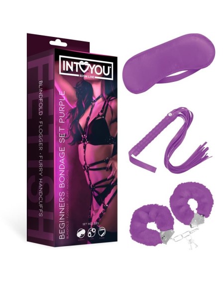 beginners bondage set3 pieces violet