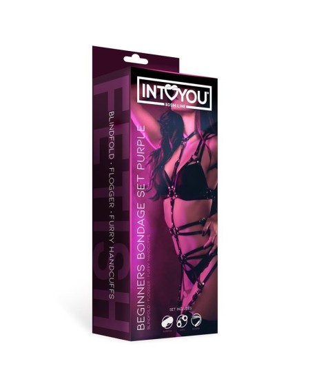 beginners bondage set3 pieces violet