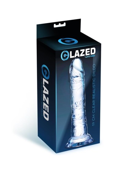 réaliste dildo crystal material 19 cm