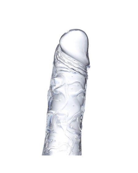 réaliste dildo crystal material 19 cm