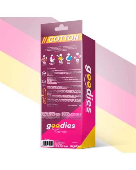 cotton g-spot and rabbit vibe usb silicone fuchsia
