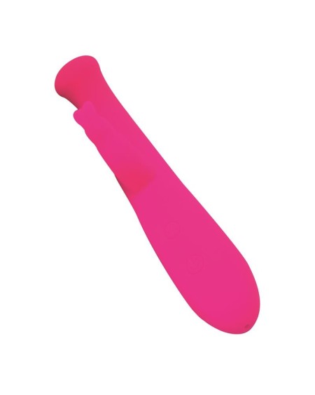 cotton g-spot and rabbit vibe usb silicone fuchsia