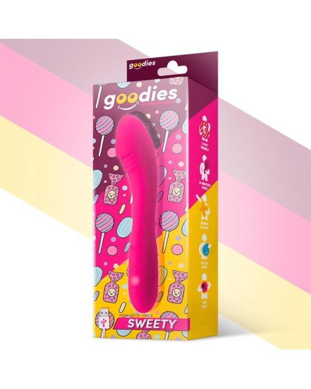 sweety g-spot vibe usb silicone fuchsia