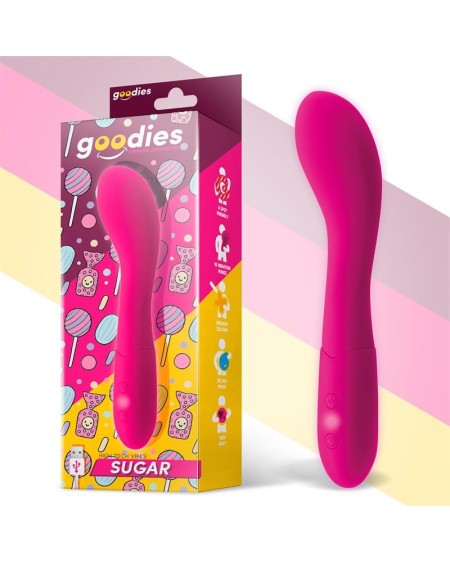 sugar g-spot vibe usb silicone fushsia