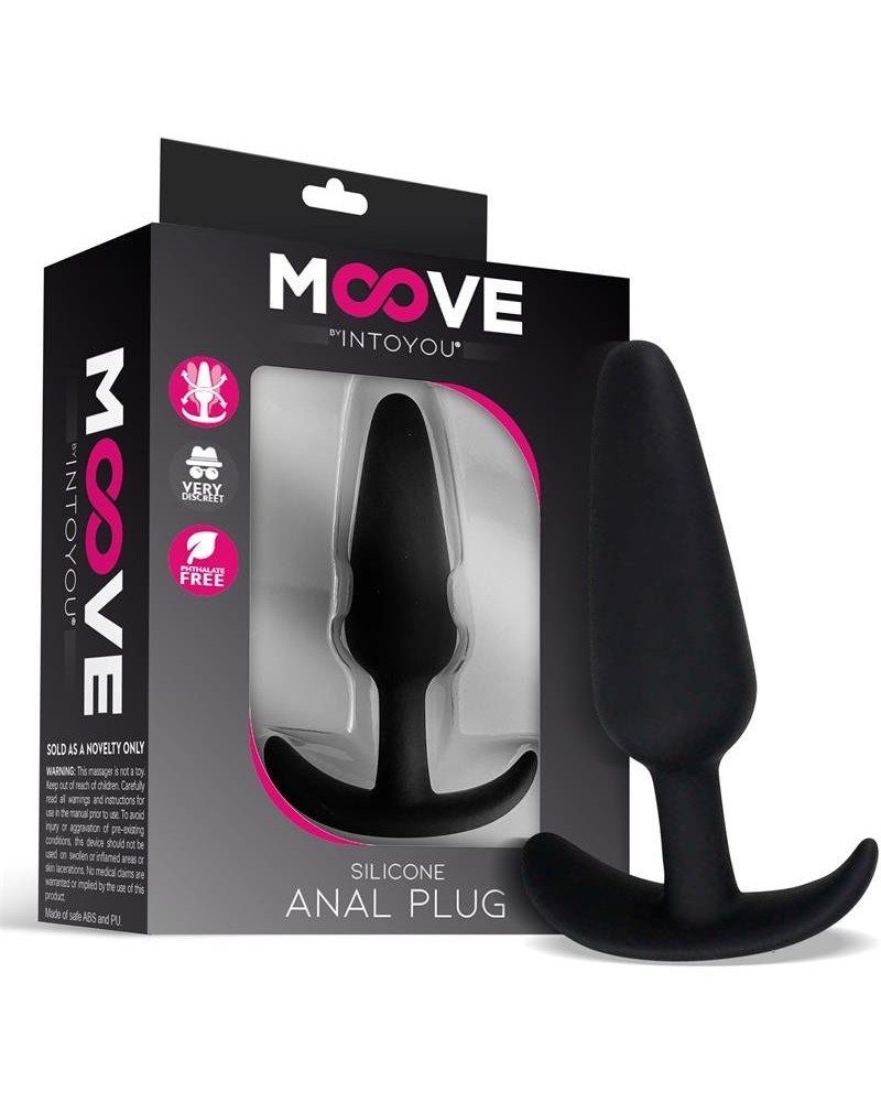 silicone butt plug petit noir