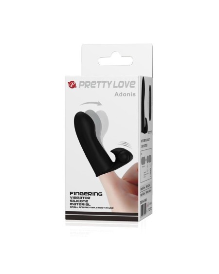 adonis finger sleeve vibrator noir