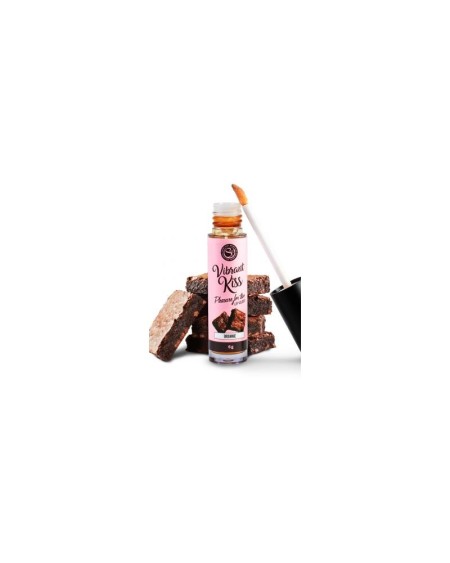 lip gloss vibrant kiss flavor brownie