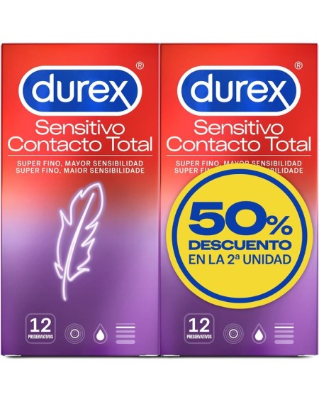 duplo sensitivo contacto total 12ud