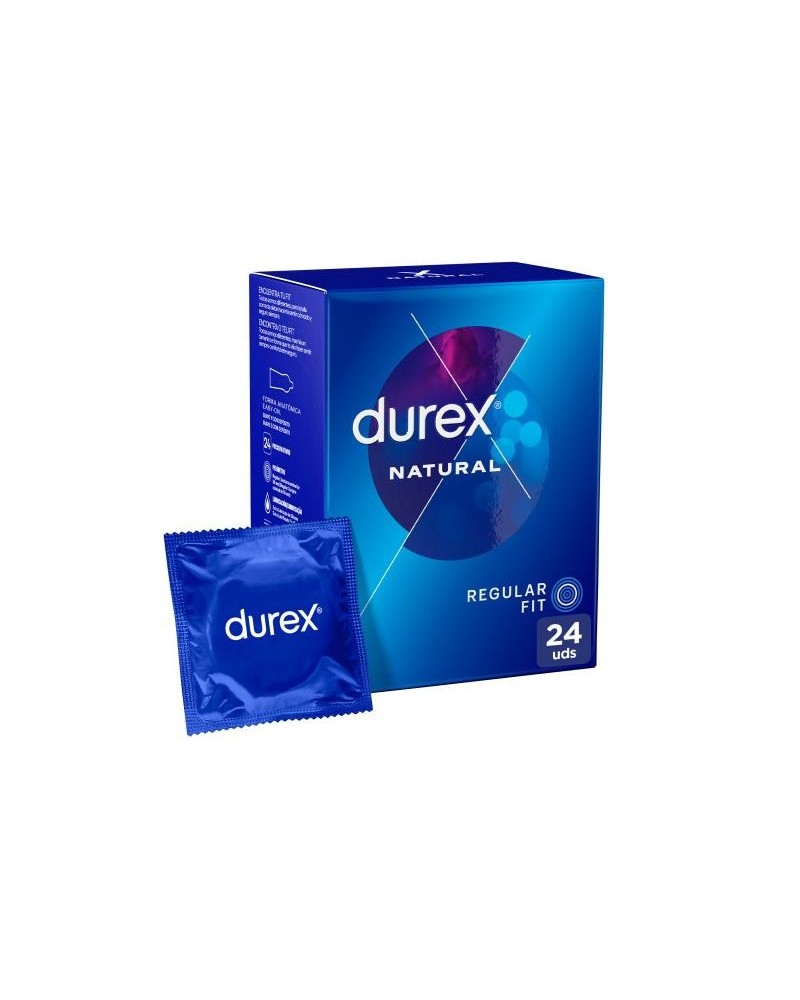 condoms natural 24 ud