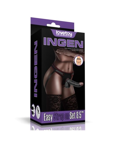 adjustable strap on with dildo 8.5