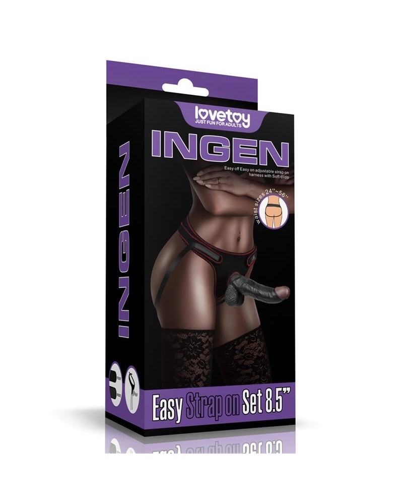 adjustable strap on with dildo 8.5