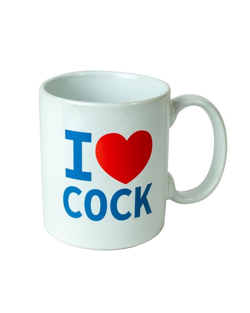 i love cock ceramic mug