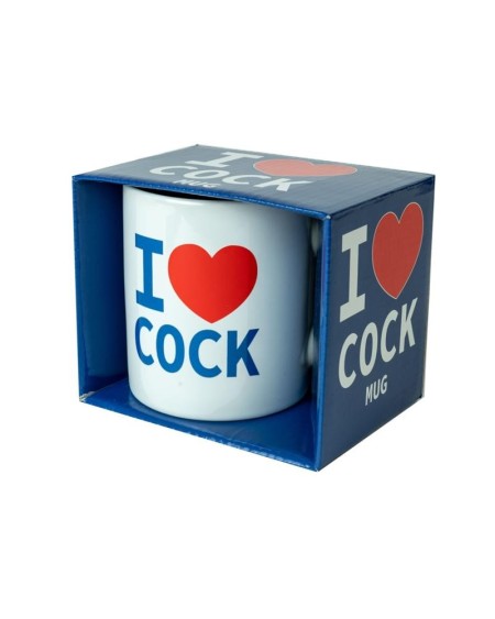 i love cock ceramic mug