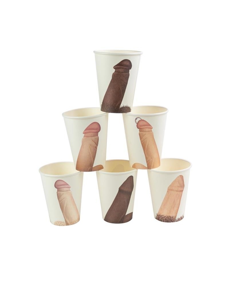 cockups rainbow pack of 6