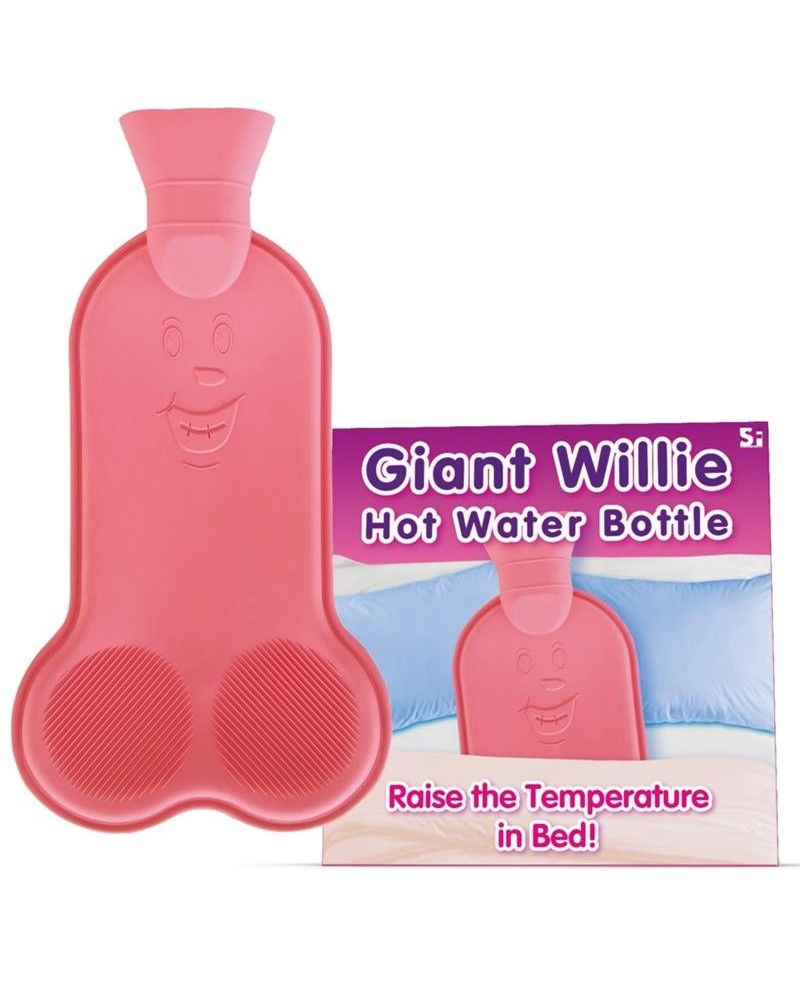 willie hot water bottle 30 cm