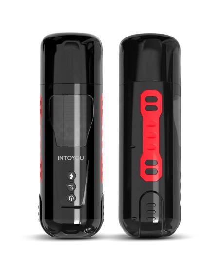 pyro advanced thrusting, rotating and moaning masturbator