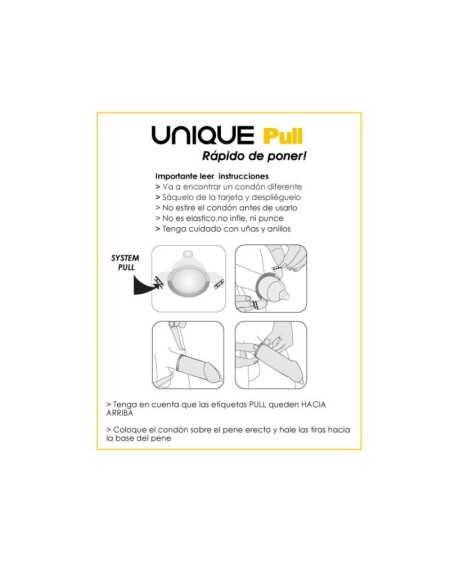 pull condoms with straps no latex 3 pcs