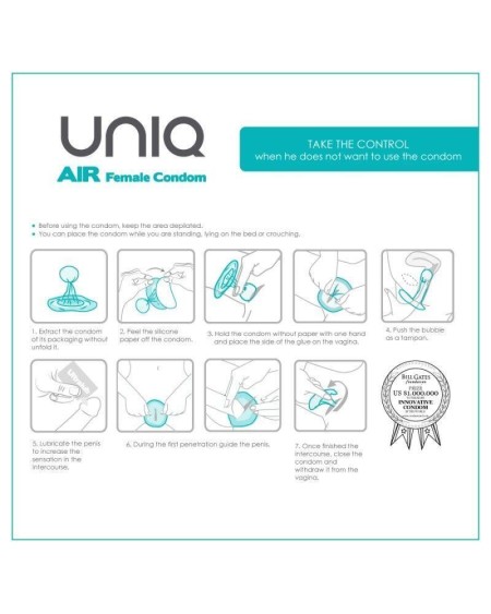 air female condoms without latex 3 pcs