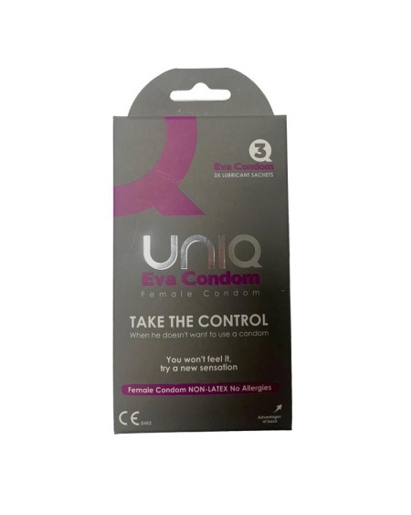 eva female condoms no latex 3 pcs