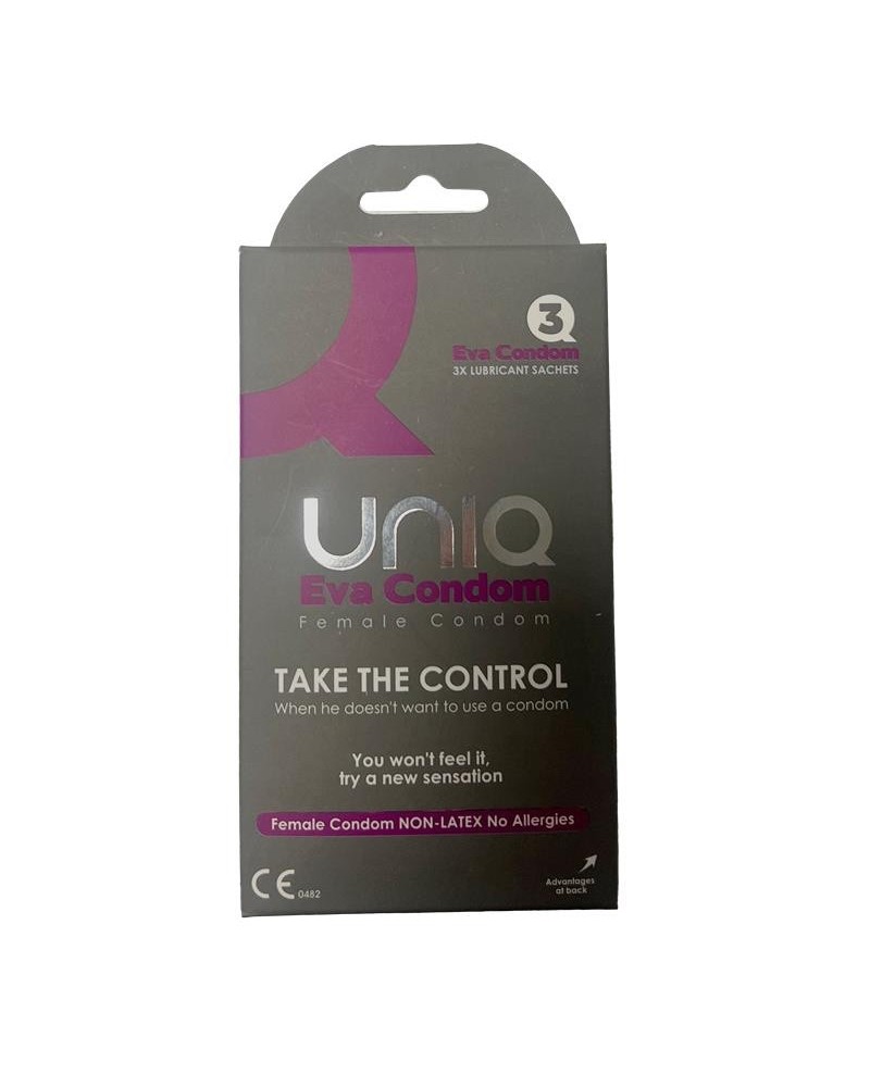 eva female condoms no latex 3 pcs