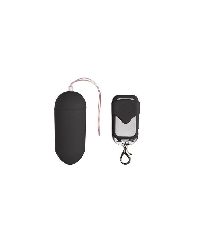 vibration egg remote control 10 functions noir