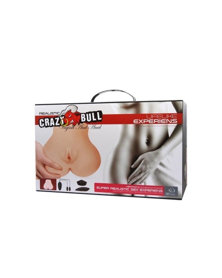 double masturbator vagina and ass with vibration