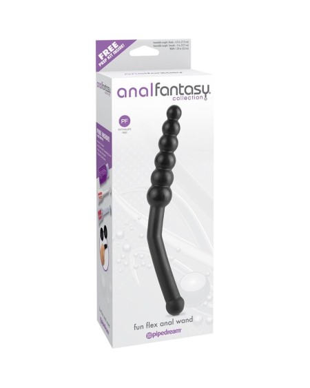 anal stimulator fun flex anal wand noir