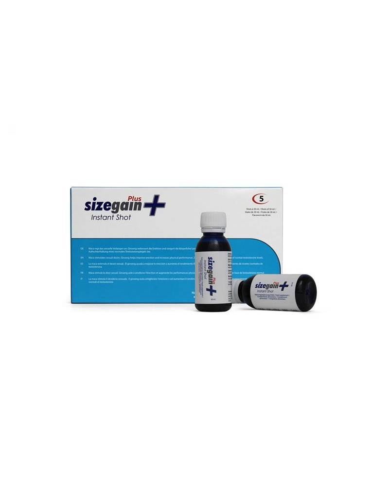 sizegain plus instant shot 5 vials