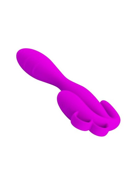 pretty love butt plug flowery violet