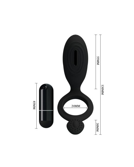 pretty love cock ring ethel noir