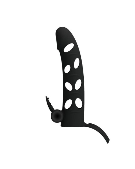 cock sleeve with bullet noir