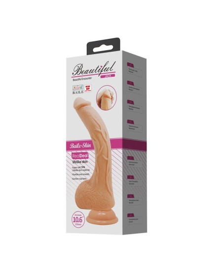 baile dildo with ventouse cup and vibration