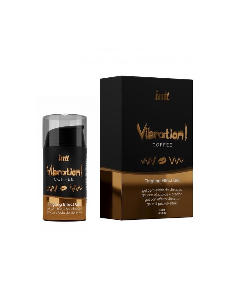 liquid vibrator heat effect coffee flavor 15 ml