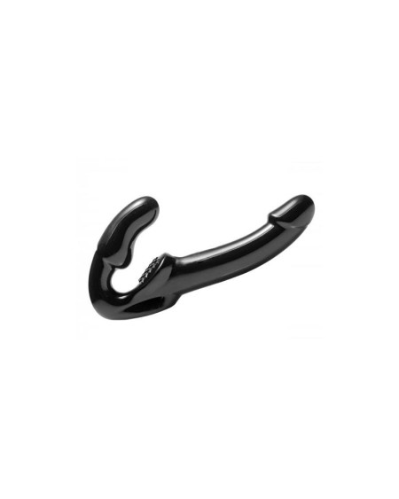 revolver strapless strap on g-spot dildo noir