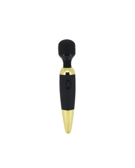 pretty love massager power wand noir and gold